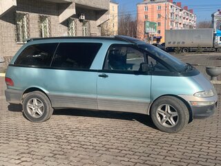 1993 Toyota Estima I, голубой, 380000 рублей, вид 2