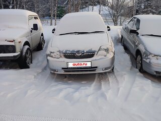 2002 Toyota Corolla Runx IX (E120, E130), серебристый, 450000 рублей, вид 2