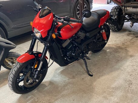 2019 Harley-Davidson Street Rod, красный, 670000 рублей, вид 1