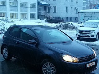 2011 Volkswagen Golf VI, синий, 319000 рублей, вид 1