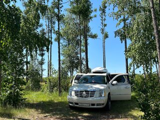 2011 Cadillac Escalade III, белый, 2500000 рублей, вид 4