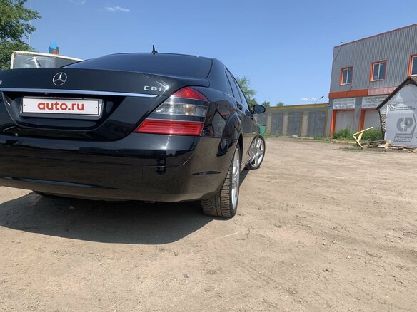 2006 Mercedes-Benz S-Класс 420 V (W221), чёрный, 1400000 рублей - вид 6