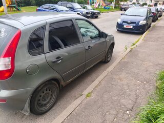 2007 Lada (ВАЗ) Kalina I, серый, 160000 рублей, вид 4