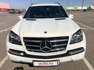 2012 Mercedes-Benz GL-Класс 350 I (X164) Рестайлинг, белый, 2380000 рублей, вид 3