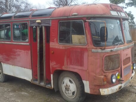 1989 ПАЗ 672, красный, 290000 рублей, вид 3
