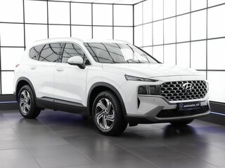 2021 Hyundai Santa Fe IV Рестайлинг, белый, 3400000 рублей, вид 3