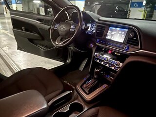2018 Hyundai Elantra VI (AD) Рестайлинг, чёрный, 1615000 рублей, вид 3