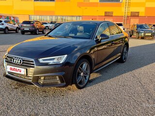 2016 Audi A4 V (B9), чёрный, 2450000 рублей, вид 4