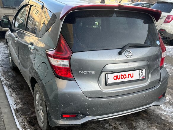 2017 Nissan Note II Рестайлинг, серый, 900000 рублей - вид 5
