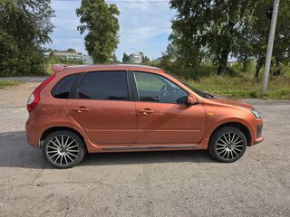 2015 Lada (ВАЗ) Kalina Sport II, оранжевый, 499000 рублей, вид 4