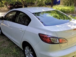 2012 Mazda 3 II (BL) Рестайлинг, белый, 1400000 рублей, вид 3