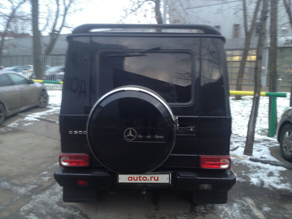 2001 Mercedes-Benz G-Класс 500 II (W463), чёрный - вид 1