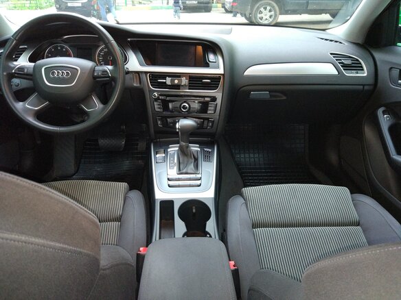 2013 Audi A4 IV (B8) Рестайлинг, чёрный - вид 4