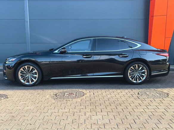 2018 Lexus LS 350 V, чёрный - вид 1