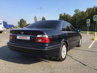 2003 BMW 5 серии 520i IV (E39) Рестайлинг, синий, 415000 рублей, вид 5