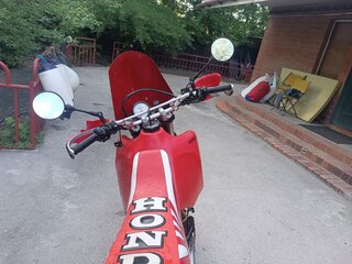 2009 Honda XR 650L, красный, 395000 рублей, вид 3