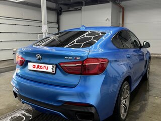 2017 BMW X6 40d II (F16), синий, 4100000 рублей, вид 4