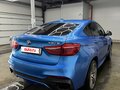 2017 BMW X6 40d II (F16), синий, 4100000 рублей - вид 3