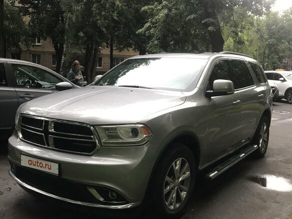 2014 Dodge Durango III Рестайлинг, серый, 2950000 рублей - вид 1
