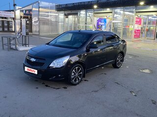 2013 Chevrolet Cobalt II, чёрный, 675000 рублей, вид 2