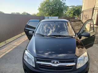 2012 Lada (ВАЗ) Granta I, чёрный, 350000 рублей, вид 1