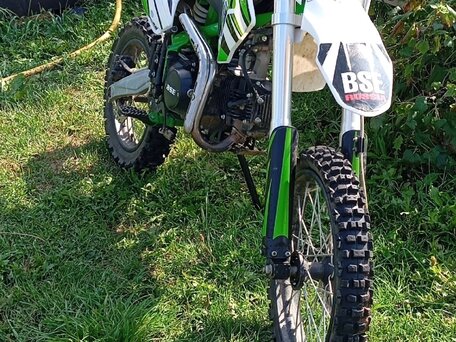 2020 BSE MX 125, зелёный, 70000 рублей, вид 4