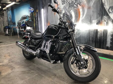 2012 Triumph Rocket III, чёрный, 900000 рублей, вид 2