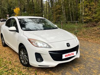 2012 Mazda 3 II (BL) Рестайлинг, белый, 720000 рублей, вид 4