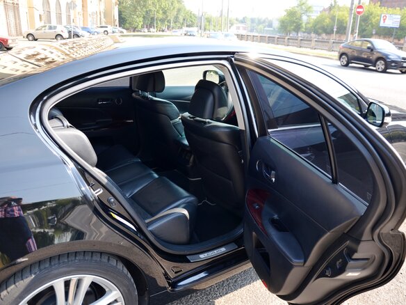 2008 Lexus GS 450h III Рестайлинг, чёрный - вид 8