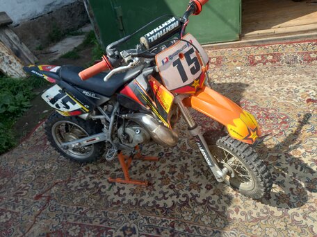 2008 KTM 50 SX, оранжевый, 70000 рублей, вид 2