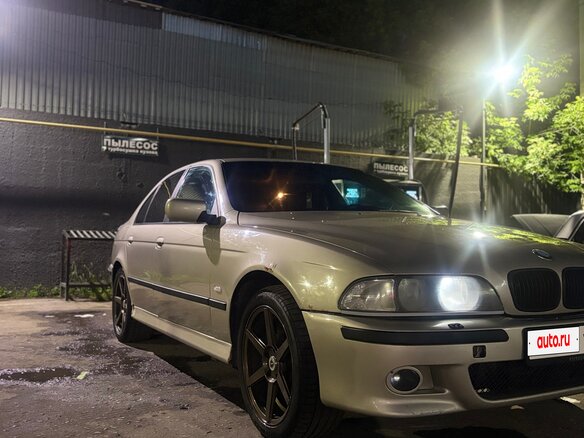 1998 BMW 5 серии 528i IV (E39), бежевый, 490000 рублей - вид 6