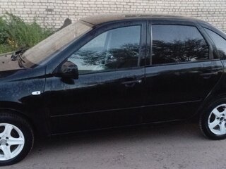 2012 Lada (ВАЗ) Granta I, чёрный, 195000 рублей, вид 4