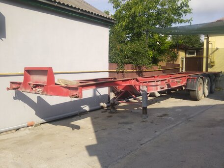 1996 Fruehauf Fruehauf, красный, 320000 рублей, вид 1