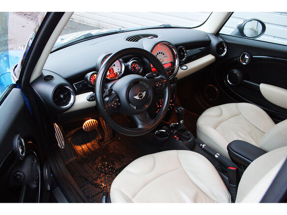 2011 Mini Hatch Cooper S II (R56) Рестайлинг, синий - вид 5