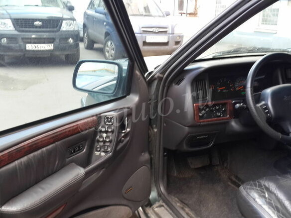 1998 Jeep Grand Cherokee I (ZJ) Рестайлинг, зелёный - вид 7