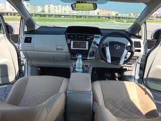 2013 Toyota Prius Alpha I (ZVW40/41), голубой, 1600000 рублей, вид 5