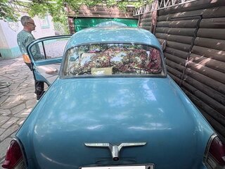 1964 ГАЗ 21 «Волга» 21Л, голубой, 1000000 рублей, вид 1