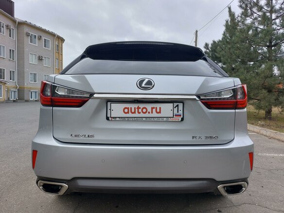 2016 Lexus RX 350 IV, серебристый, 3550000 рублей - вид 5