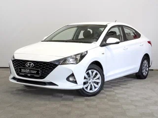 2022 Hyundai Solaris II Рестайлинг, белый, 1395000 рублей, вид 1