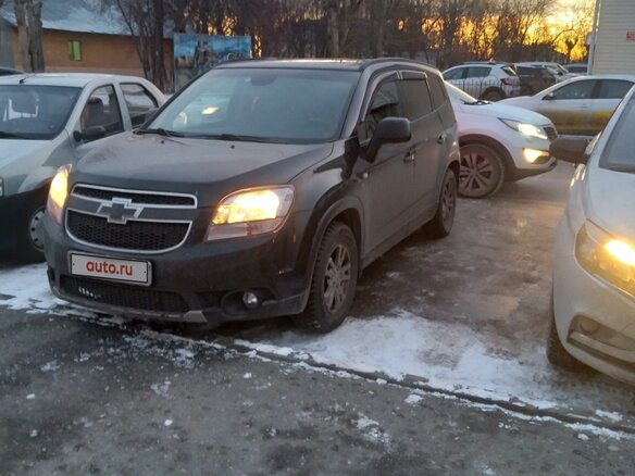 2012 Chevrolet Orlando I, чёрный, 1900000 рублей