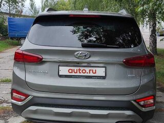 2019 Hyundai Santa Fe IV, серый, 2990000 рублей, вид 5