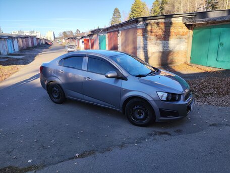 2012 Chevrolet Aveo II, серый, 450000 рублей, вид 2