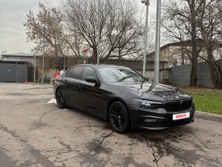 2018 BMW 5 серии 520d VII (G30/G31/G38), чёрный, 2300000 рублей, вид 3