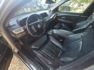 2001 BMW 7 серии 745i IV (E65/E66), серебристый, 600000 рублей, вид 3