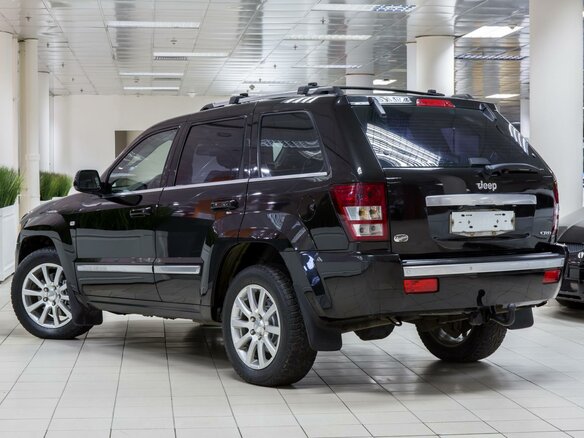 2008 Jeep Grand Cherokee III (WK), чёрный - вид 2