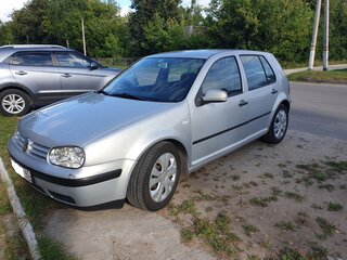 2000 Volkswagen Golf IV, серебристый, 460000 рублей, вид 3