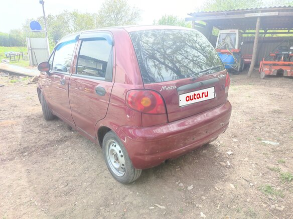 2007 Daewoo Matiz I Рестайлинг, пурпурный, 200000 рублей - вид 4