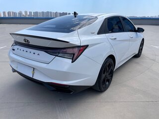 2023 Hyundai Elantra VII (CN7), белый, 1400000 рублей, вид 2