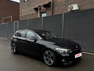 2015 BMW 1 серии 118i II (F20/F21) Рестайлинг, чёрный, 1475000 рублей, вид 2