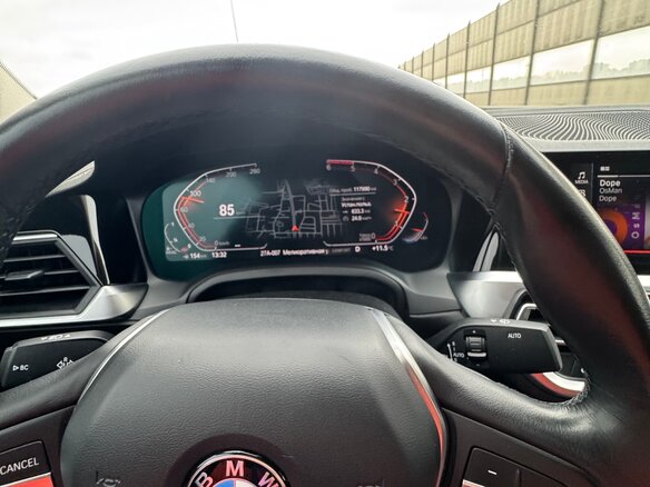 2020 BMW 3 серии 318d VII (G2x), синий, 3200000 рублей - вид 5